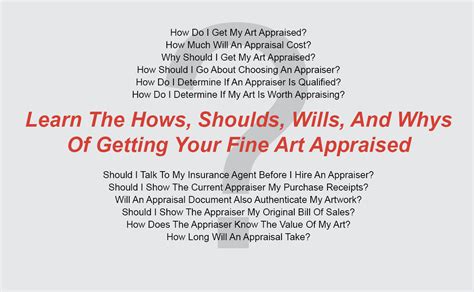 how to get your art appraised